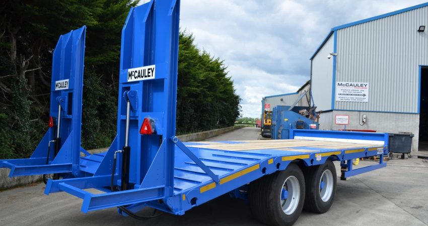 2 Axle Low Loader Trailers | McCauley Trailers