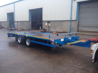 Drawbar Flatbed Trailers | McCauley Trailers