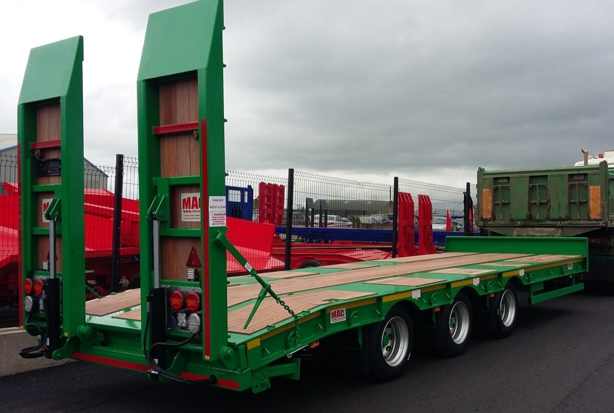 3 Axle Drawbar Low Loader | McCauley Trailers